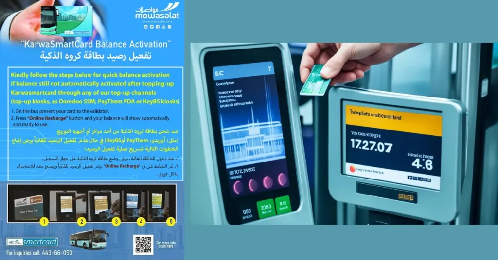 Karwa Bus Card Balance Check.